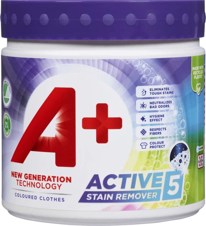 A + Actieve 5 Stain Remover Vlekverwijderaar 465 gr