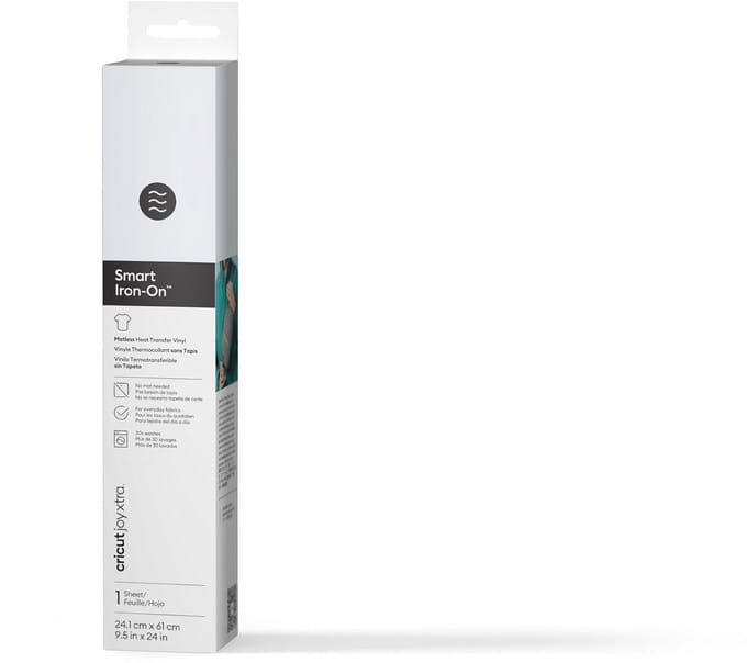Cricut Smart Iron-On - craft material - 24.1 x 60.9 cm - 1 sheet - white