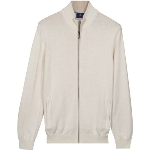 Baileys Vest Fine Knit Full Zip Shell / male