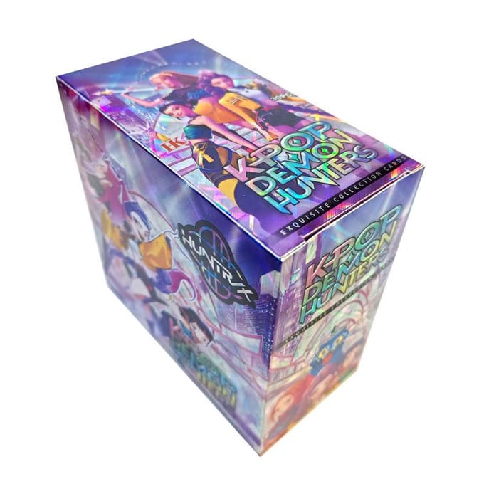 Carte Chasseurs de Sorcières Carte Premium Laser K-Pop Chasseurs de Sorcières Pack Carte Flash Carte Préférée Boîte Aveugle A