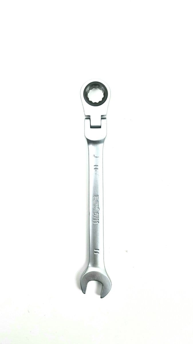 BGS Ratel knie ringsteeksleutel 11 mm