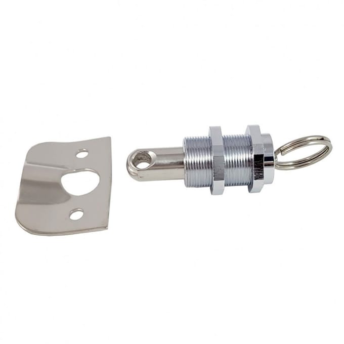 Oem Marine Knopvergrendeling Zilver 21 mm