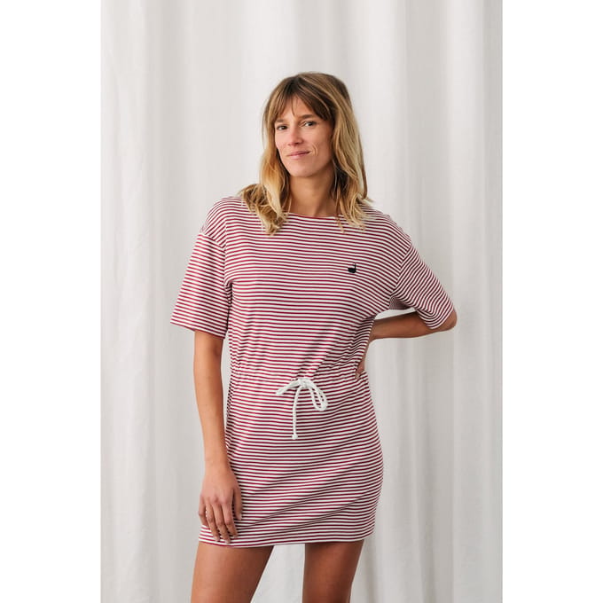 TWOTHIRDS Sherkin - Red Stripes Taglia: S | Abiti Mini Outlet | Donna | Rosso