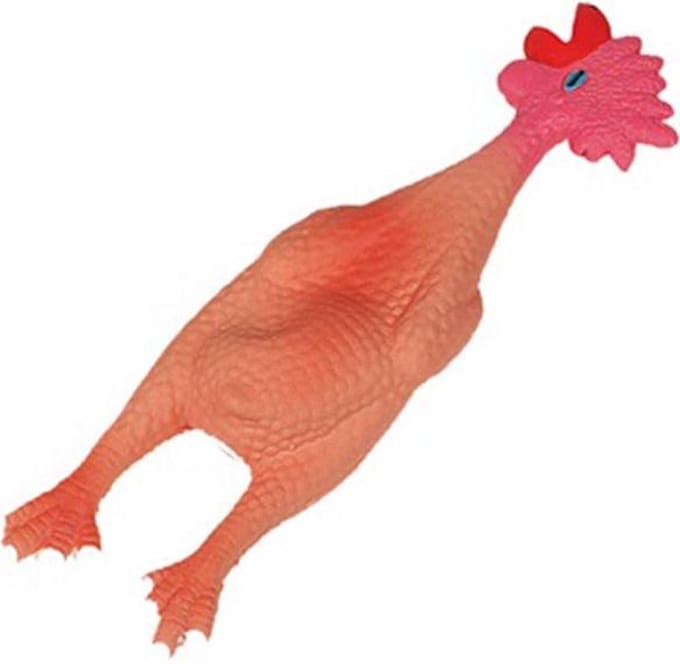 Flamingo Latex Mini Kip - Kauwspeelgoed