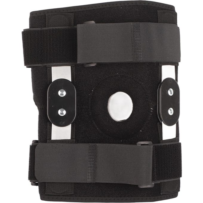 Support de Genouillère Professionnel Réglable Rotule Sport Protection Enveloppant black