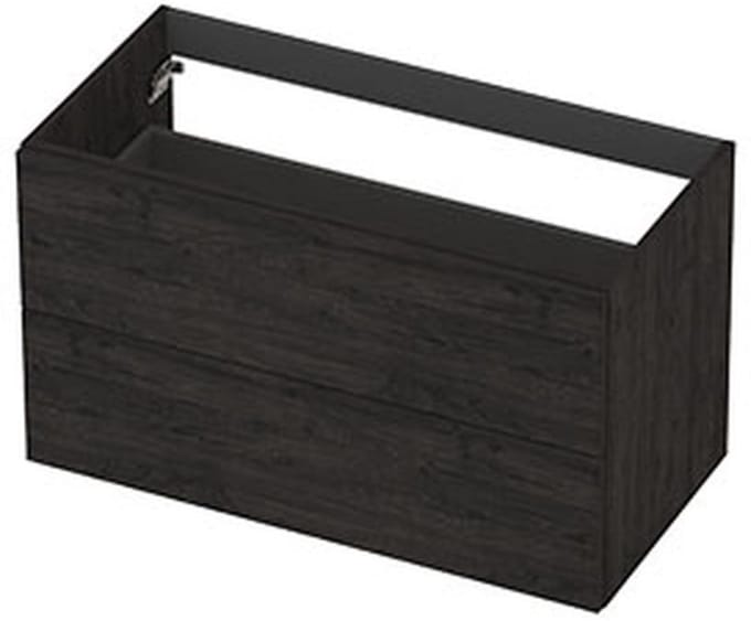 INK - Onderkast 2L Decor Softclose Tbv Greep - 900x450x520 Mm - Houtskool Eiken