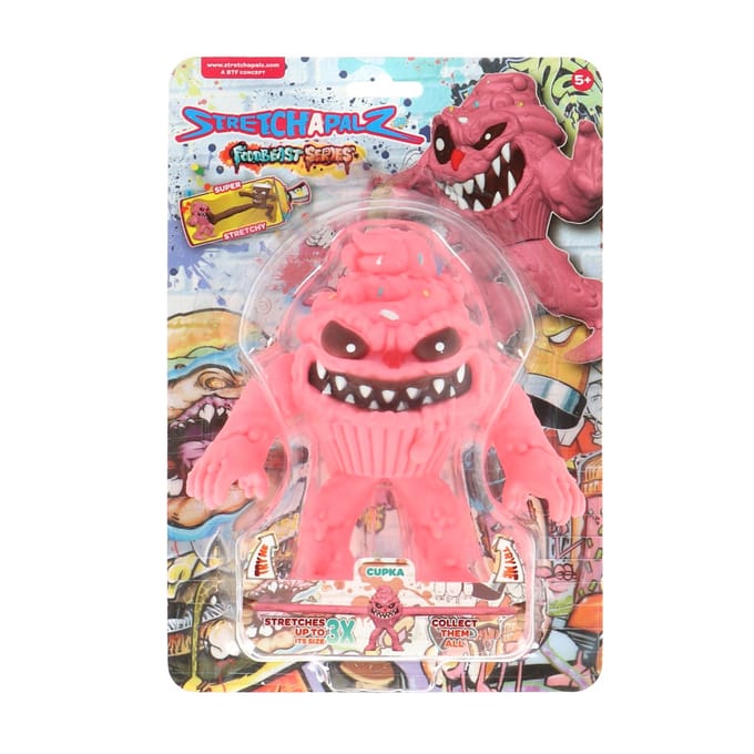 Stretchapalz Foodbeast 14 cm 3 assorti