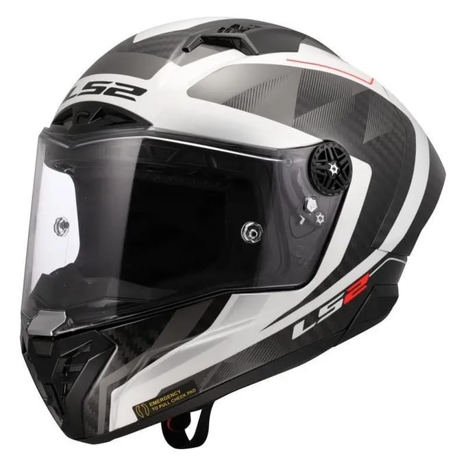 Volle motorhelm LS2 FF805 Thunder GP Aero Raute