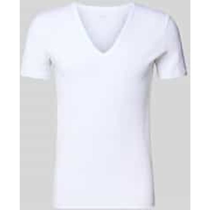 Slim Fit T-shirt met V-hals Serie 'DRY COTTON FUNCTIONAL' Model 'DAS DRUNTERHEMD'