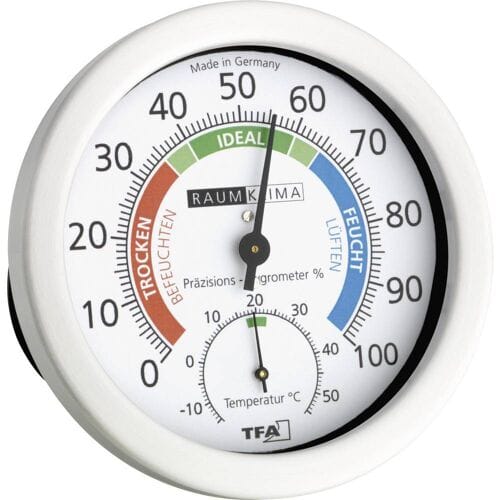 TFA Dostmann Thermo- en hygrometer 45.2028 (Ø) 12 cm
