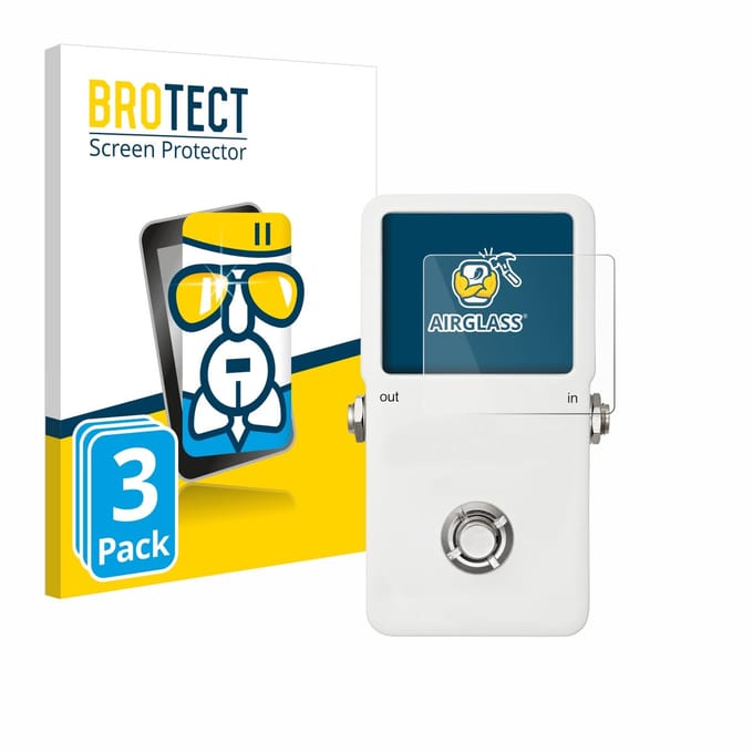 Screenprotector 3 Stuks voor TC Electronic POLYTUNE Beschermglas transparant