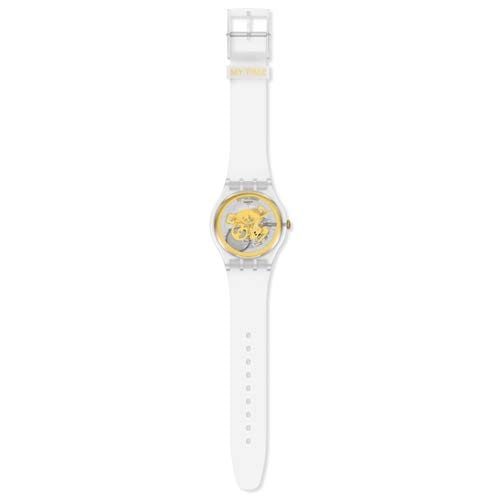 Swatch SWATCH CLUB SVIZ102-5300 Polshorloge, Transparant white