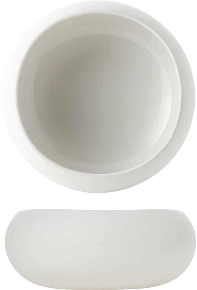 Cosy & Trendy For Professionals Rainbow Schaaltje D16xh6.5cm Wit