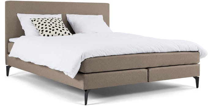 Maxi Boxspring Cisano - 140 x 200 cm - taupe