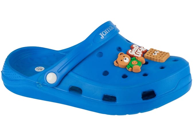 Joma S.Froc Jr 25 SFROCJS, voor een jongen, Blauw, Slippers, maat: 33