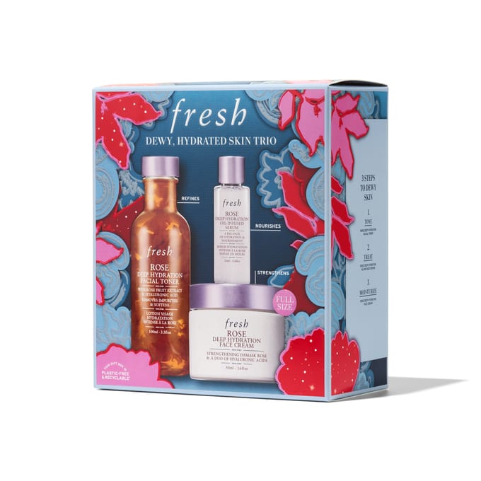 Fresh Dewy, Hydrated Skin Trio