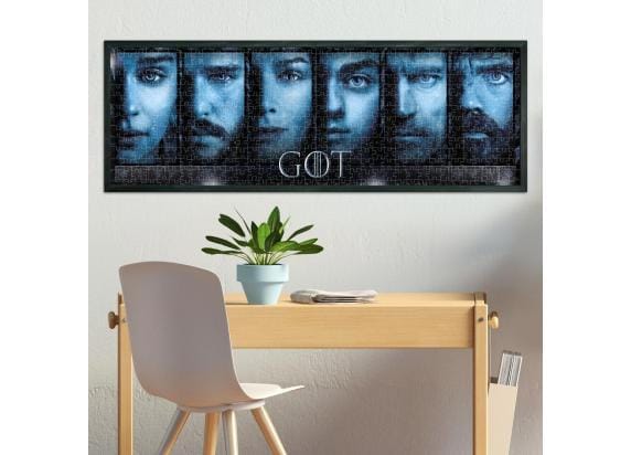 Clementoni - Puzzel - 1000 Stukjes - Game Of Thrones Panorama - Puzzel Voor Volwassenen