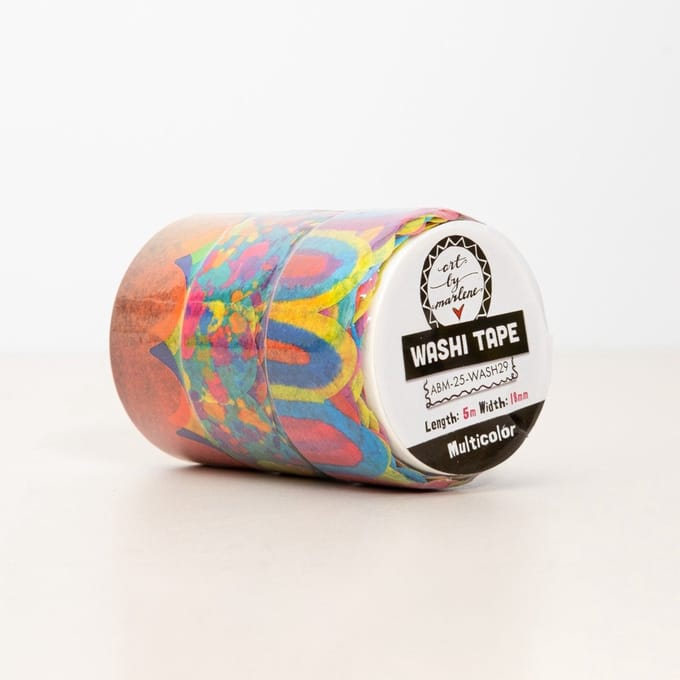 Washi tape Multicolor - ABM 25 collection nr. 29
