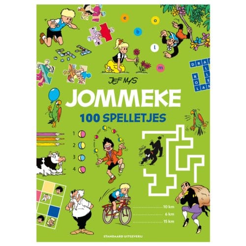 Jommeke 100 Spelletjes 2023 - Jommeke Spelboek