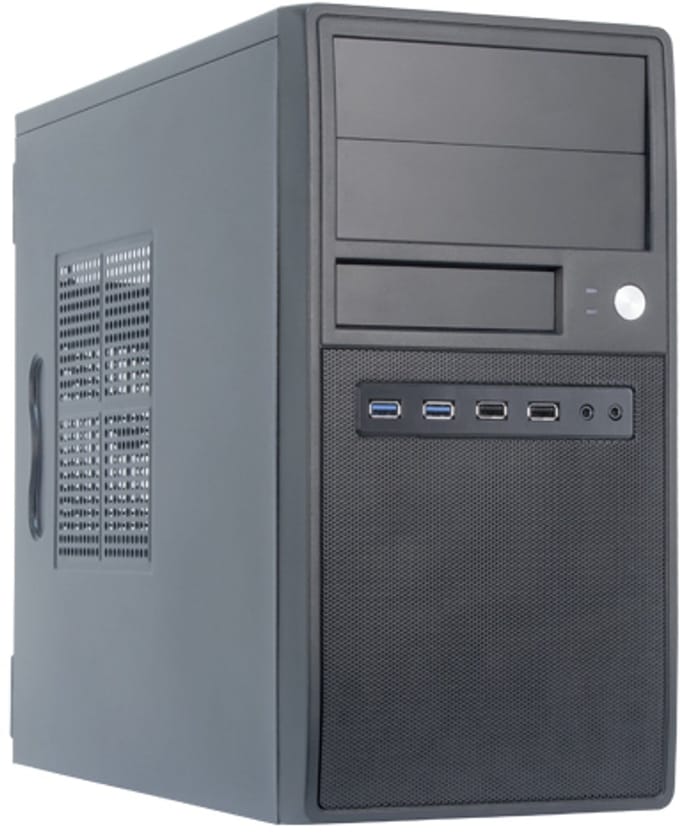 Chieftec CT-04B-35 mATX 350W - Case - Miditower - Zwart