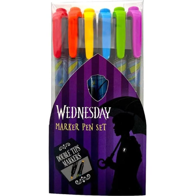 Blue Sky Studios Wednesday Highighter 6-Pack Stationery