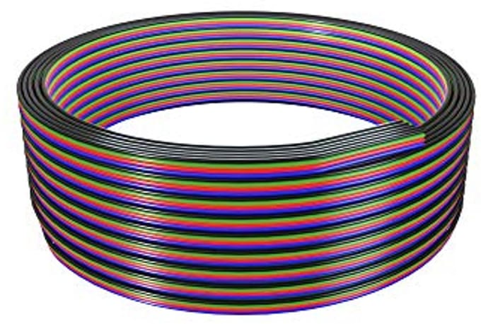 RGB 4 Pin Verlengkabel 10m voor LED Strip Licht