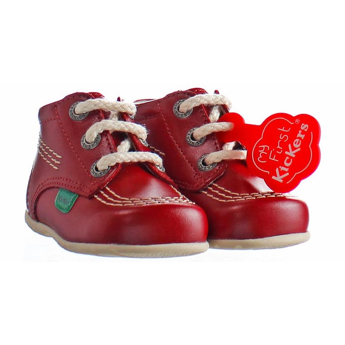 Kickers Kick Hi B Core Kinderlaarzen Rood