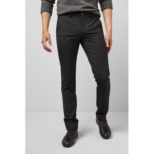 Meyer Broek M5 4-Way-Stretch Wool Blend Chino Zwart / male