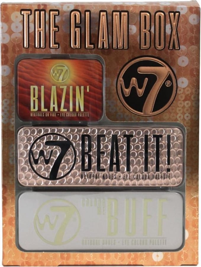 W7 The Glam Box Eyeshadow Cadeauset