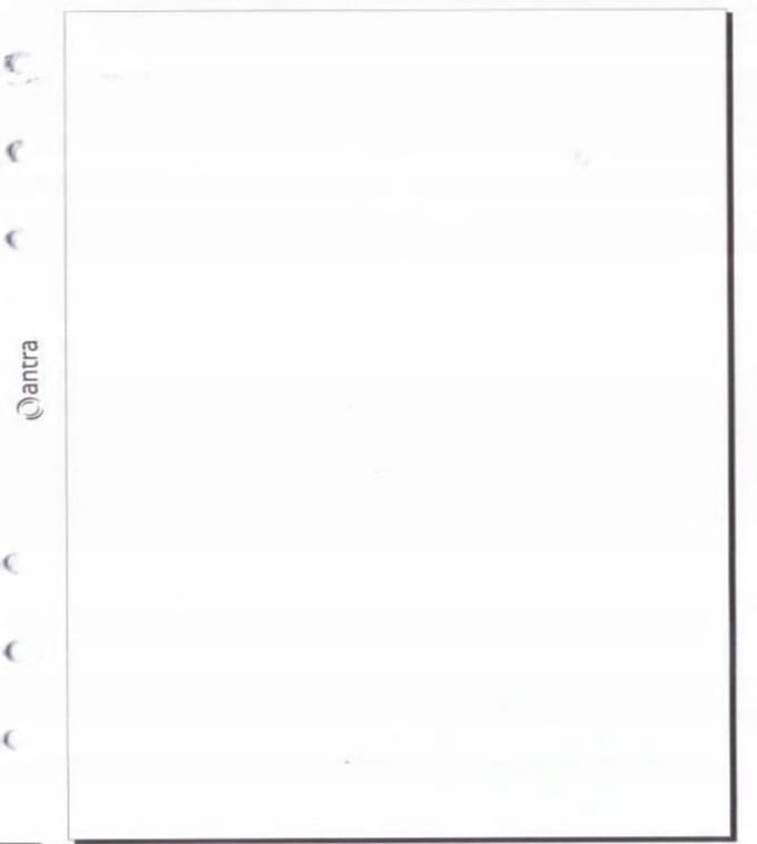 Antra Organizer Inlegvellen A5 Gelinieerd Wit - 100 Vel
