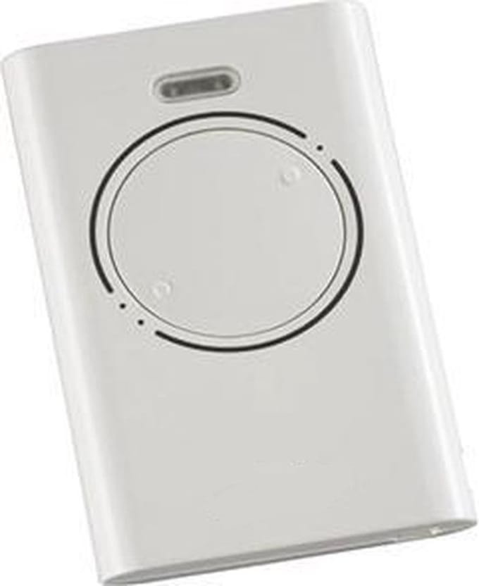 Vervangende Handzender geschikt voor FAAC XT2 SLH LR 868MHz (wit)