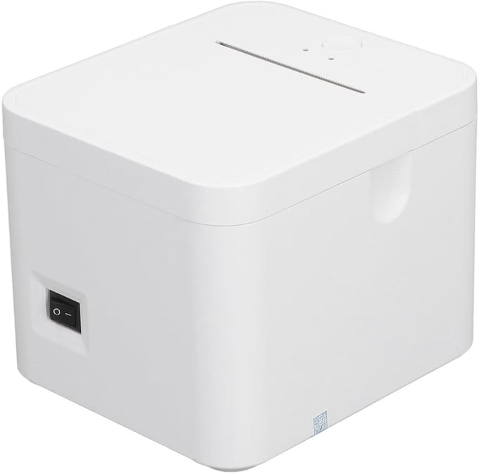 Dailygoody - Bluetooth-Bonprinter - Draagbare Thermische Bonprinter - Compact formaat - 58 Mm Mini-bonprinter - Geschikt voor Linux en Android - ...