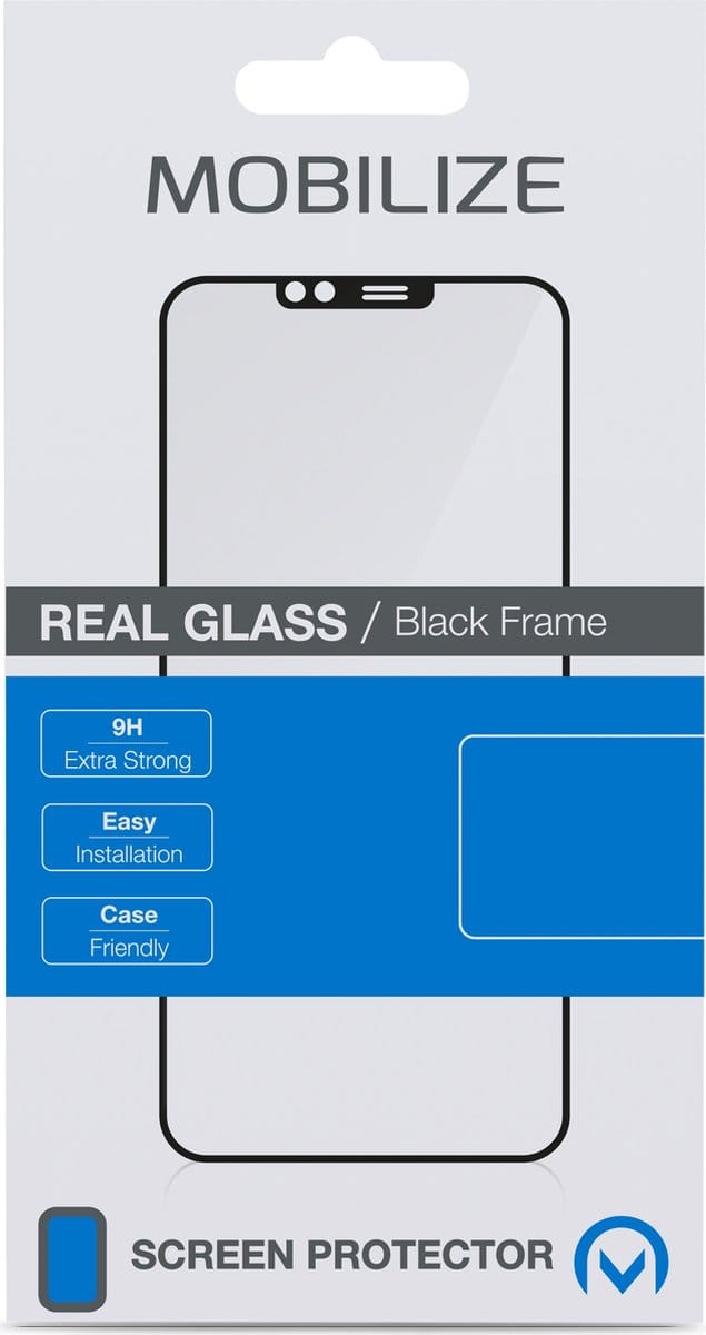 Mobilize Screenprotector geschikt voor Samsung Galaxy S22 Plus Glazen | Mobilize Premium Screenprotector - Case Friendly - Zwart