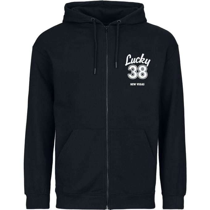 Fallout Lucky 38 Dice Unisex Vest met capuchon - zwart - M