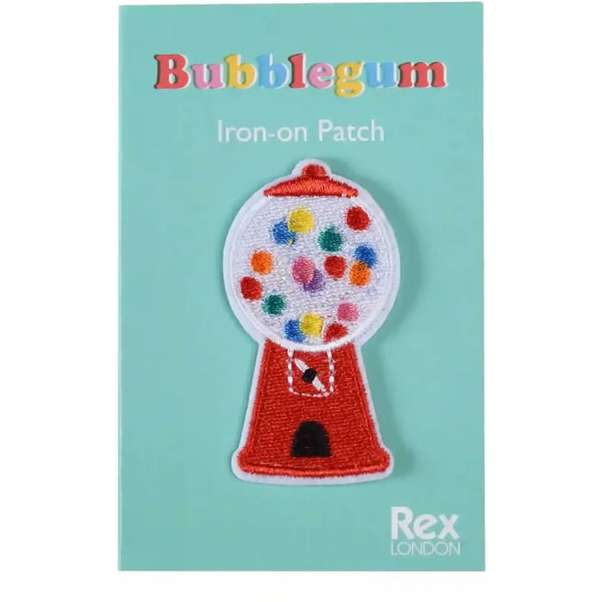 Textiel patch strijkmachine voor kauwgom Rex London
