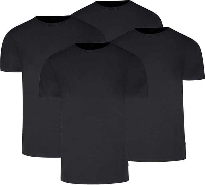 4-pack Levi's heren T-shirt Rond-Neck
