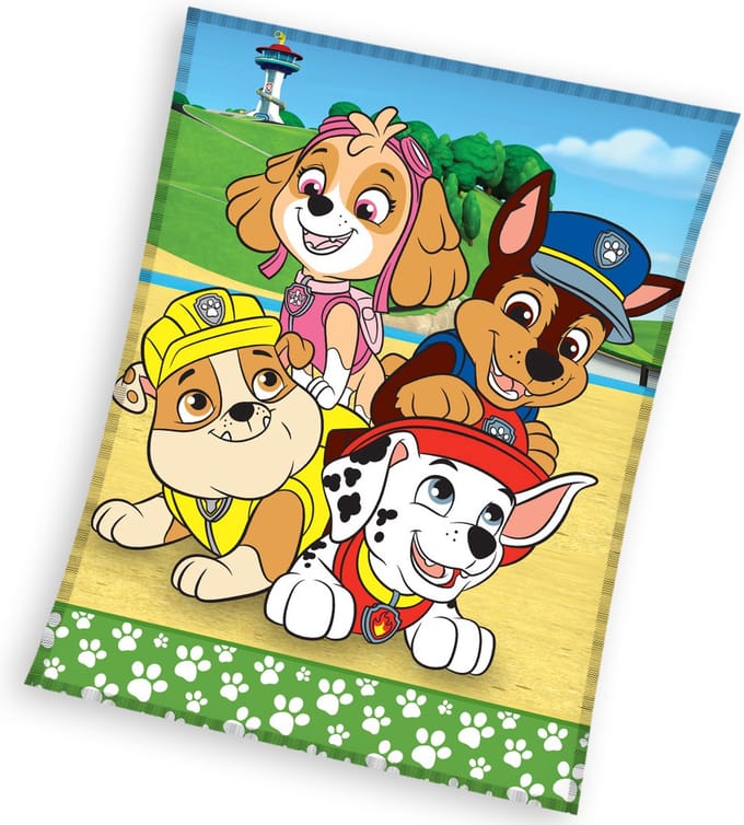 PAW Patrol Fleeceplaid, Rescue - 150 x 200 cm - Polyester