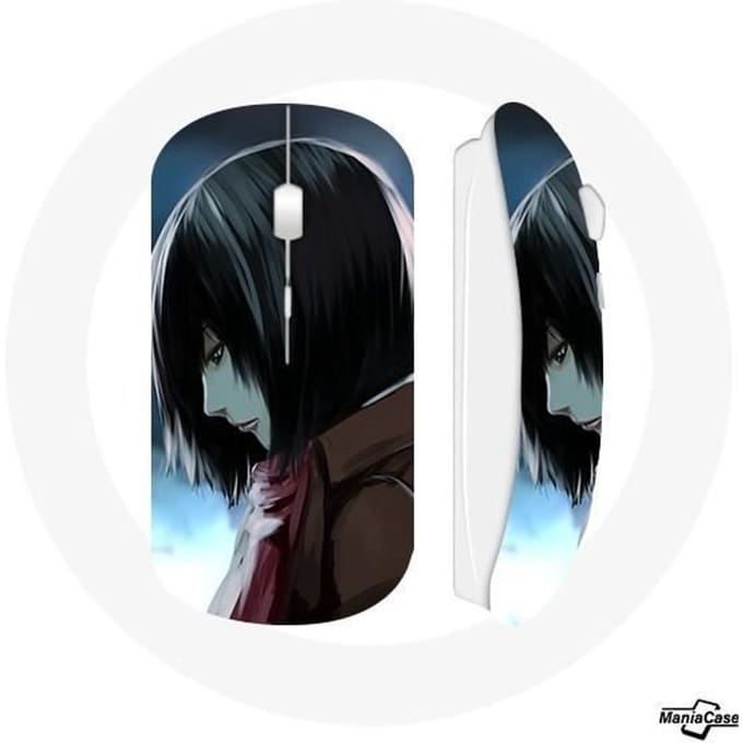 Draadloze muis Mikasa Ackerman Aanval op Titan Anime-serie