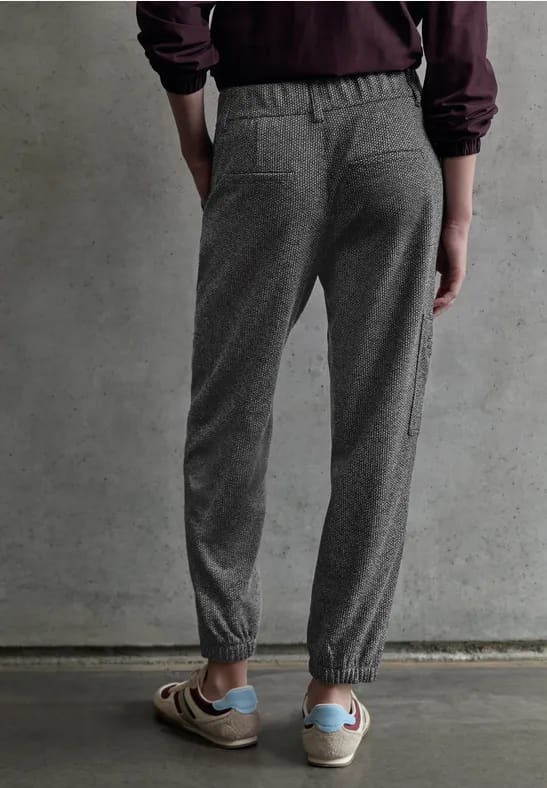 Cargo gemêleerde broek