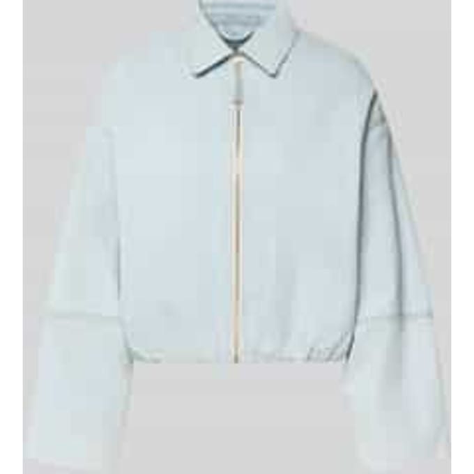 jeansjack met ritssluiting