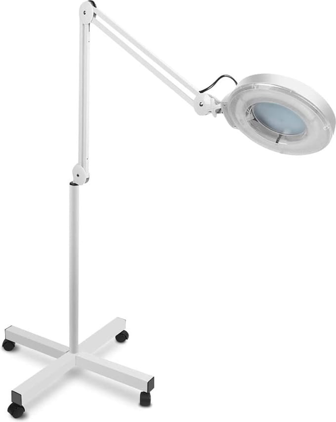 Gratyfied - Vloer loeplamp met verlichting