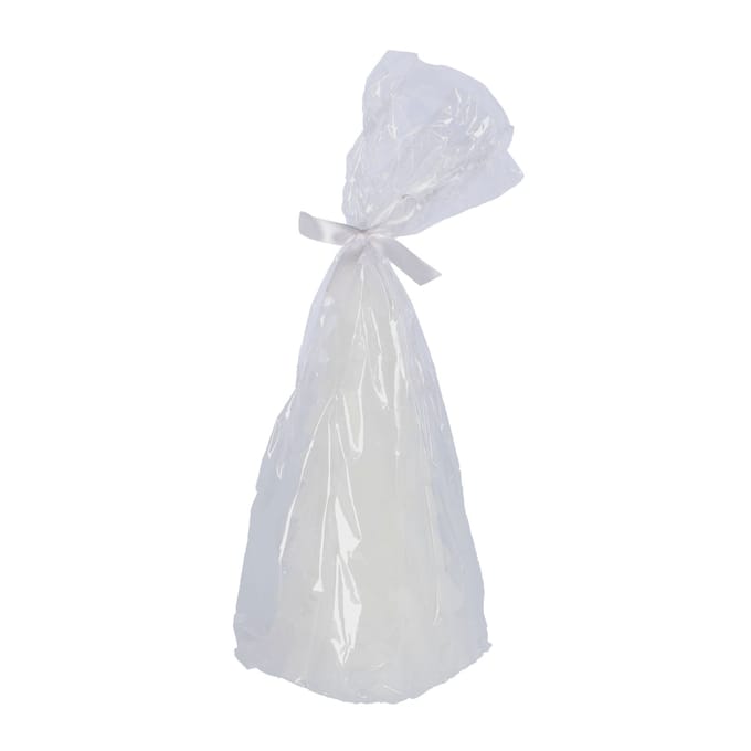 Kaars Boom Wit - 10x10x20cm