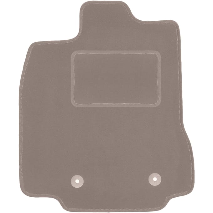 Beige bestuurdersmat voor: Toyota Prius II hatchback (2003-2010)