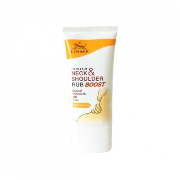 Crème Baume du Tigre Nuque et Épaule 50g Crème Relaxante (Version Chaude) blanc