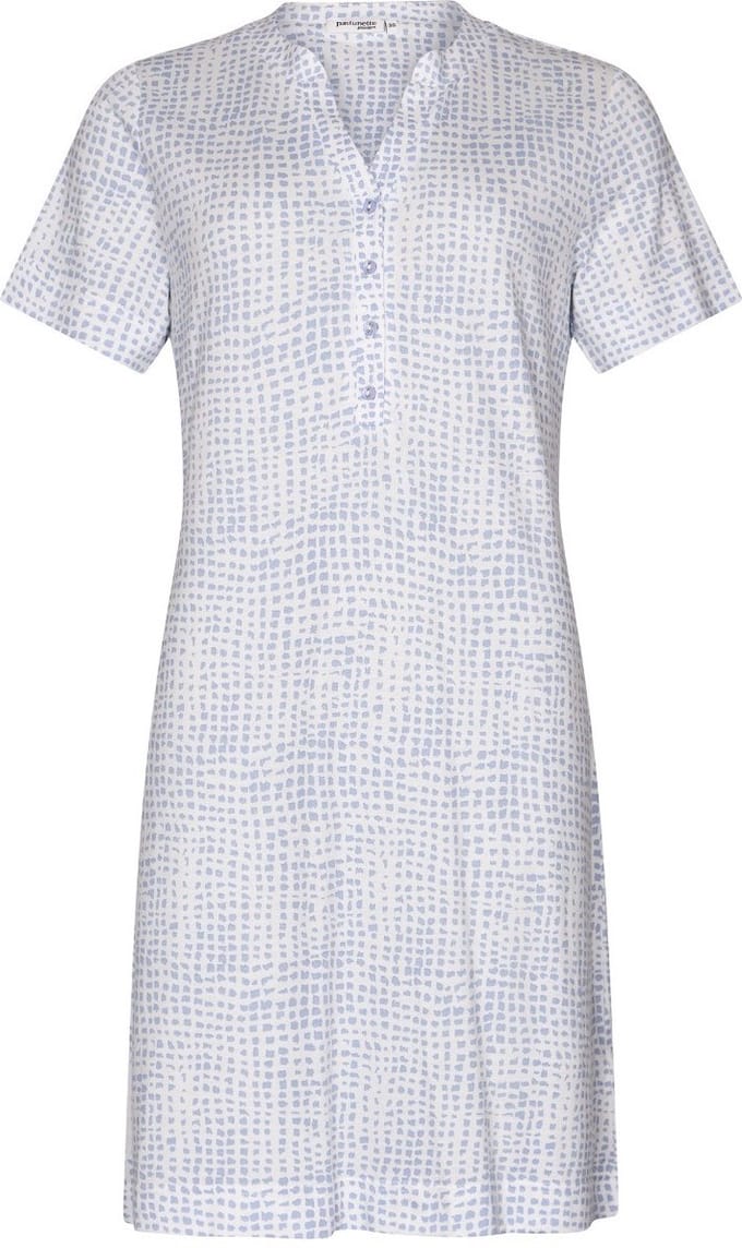 Dames Nachthemd Pastunette Premium - Soft Sketches - Katoen/Modal - Maat 54