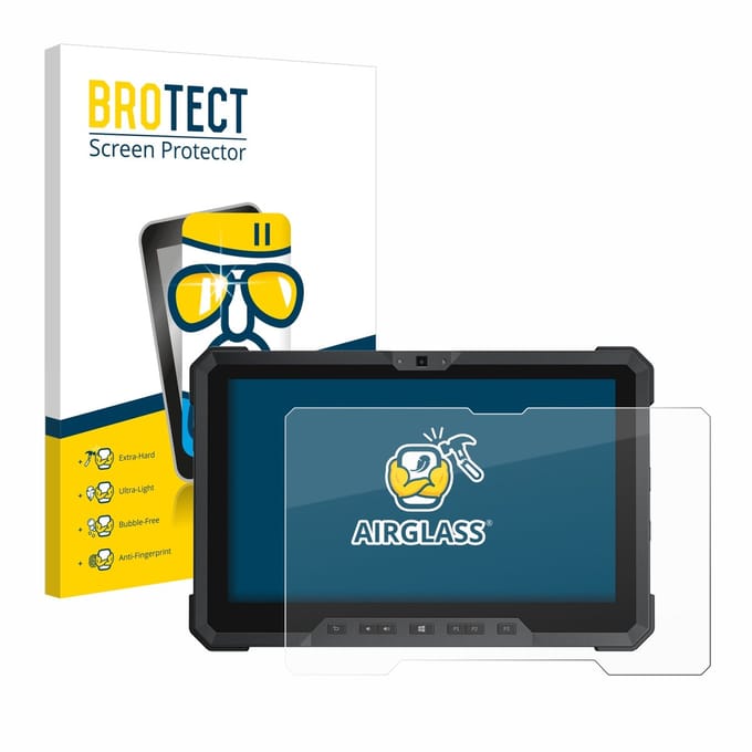 Screenprotector voor Dell Latitude 12 Rugged 7212 Beschermglas transparant