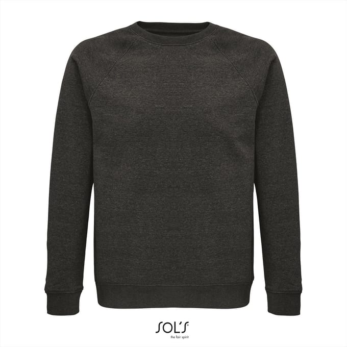 SOL'S Unisex Space Sweatshirt L03567 - Charcoal Melange - L