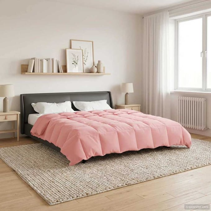 vidaXL - Winter - Duvet - 220 - x - 240 - cm - Winter - Microvezel - (100% - polyester)