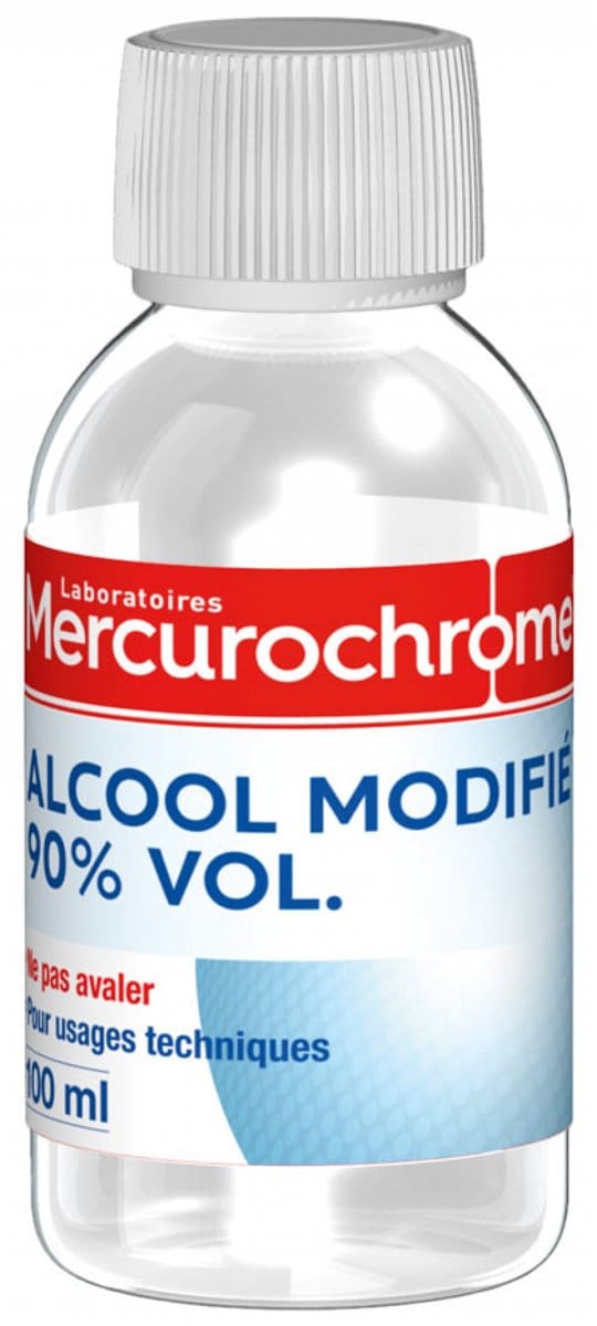 Mercurochrome Gemodificeerde Alcohol 90% vol 100 ml