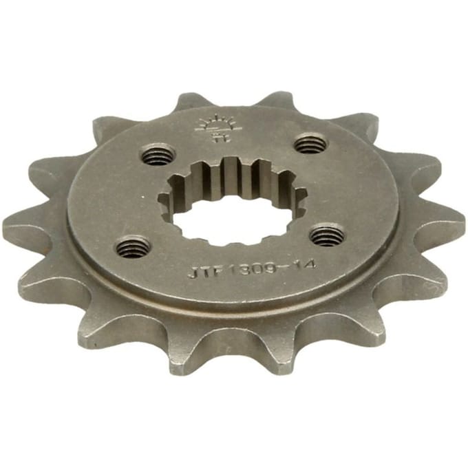 Stalen standaard tandwiel voor motor JT Sprockets 520 Honda XR 650 L (RD06) / Polaris Outlaw 500 14T